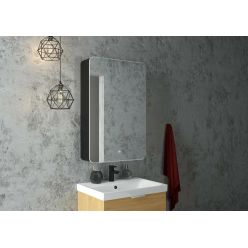 Шкаф с зеркалом Континент Eltoro LED 56x85 с подсветкой и сенсорным управлением (левый)