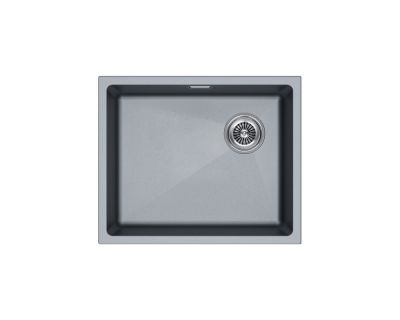 Кухонная мойка PAULMARK LUMI 55UNI-SKEW, LU55SK-GRM