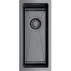 Мойка кухонная Omoikiri Taki 20-U/IF-GM 4973105 вороненая сталь