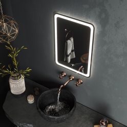 Зеркало Roxen Irida Smart Touch 60x80 с LED подсветкой и бесконтактным управлением