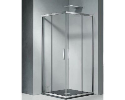 Душевой уголок Good Door COFE CR (хром) 100x100x190
