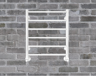 Полотенцесушитель водяной TERMINUS Аврора П6 400х600 RAL9003 белый матовый