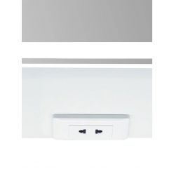 Шкаф с зеркалом Континент Elliott LED 100x80 с подсветкой и сенсорным управлением