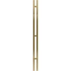 Полотенцесушитель водяной Terminus Стойка Duo 70х1200 матовое золото