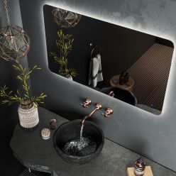 Зеркало Roxen Bella Long 120x70 с LED подсветкой