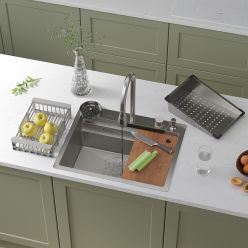 Кухонная мойка Roxen Stage Plus 60-S