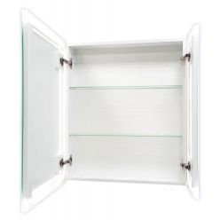 Шкаф с зеркалом Континент Reflex LED 70x80 с подсветкой и датчиком движения