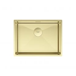 Кухонная мойка Paulmark Next 58 Uni PM215844-LG светлое золото