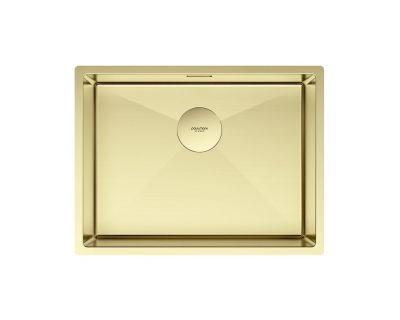 Кухонная мойка Paulmark Next 58 Uni PM215844-LG светлое золото