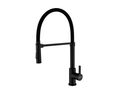 Смеситель PAULMARK HALT Ha214021-401, (черный/антрацит)