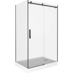 Душевая дверь Good Door Galaxy WTW-110-C-B, 110 х 195 см, стекло прозрачное, профиль черный, ГЛ00013 Душевая дверь Good Door Galaxy WTW-110-C-B, 110 х 195 см, стекло прозрачное, профиль черный, ГЛ00013