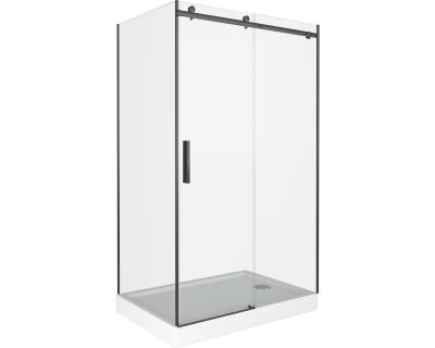 Душевая дверь Good Door Galaxy WTW-110-C-B, 110 х 195 см, стекло прозрачное, профиль черный, ГЛ00013 Душевая дверь Good Door Galaxy WTW-110-C-B, 110 х 195 см, стекло прозрачное, профиль черный, ГЛ00013