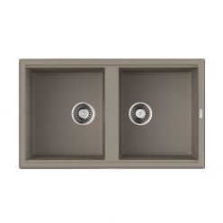 Кухонная мойка Omoikiri Tedori 86-2-SA Tetogranit/бежевый