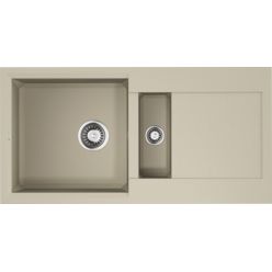 Мойка кухонная Omoikiri Sakaime 86-2-SA 4993119 бежевая