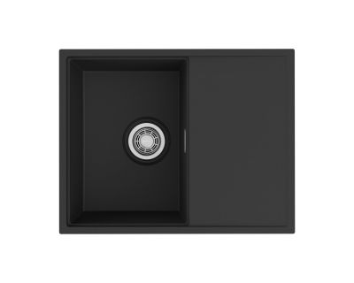 Кухонная мойка Omoikiri Yoru 64 Side-BL Artgranit/черный
