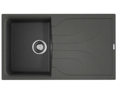 Кухонная мойка Omoikiri Yasugata 86-PL Tetogranit/платина