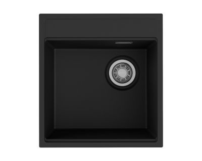 Кухонная мойка Omoikiri Yoru 47 Side-BL Artgranit/черный