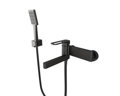 Смеситель для ванны, графит, Slide, IDDIS, SLIGM00i02