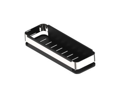 Полка, нержавеющая сталь,черная, SHE13SBi44, ID