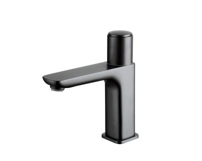 Смеситель для умывальника с инновационным управлением Push Control, графит, Slide, IDDIS, SLIGMBTi01