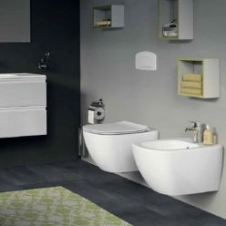 Чаша подвесного унитаза Ideal Standard Tesi Aquablade T007901 безободковый