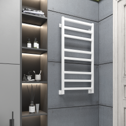 Полотенцесушитель водяной Stinox Ancona 50x100 белый матовый
