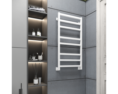 Полотенцесушитель водяной Stinox Ancona 50x100 белый матовый