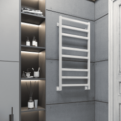 Полотенцесушитель водяной Stinox Ancona 50x100 белый глянец