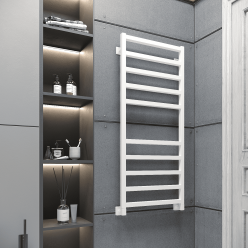 Полотенцесушитель водяной Stinox Ancona 50x120 белый матовый