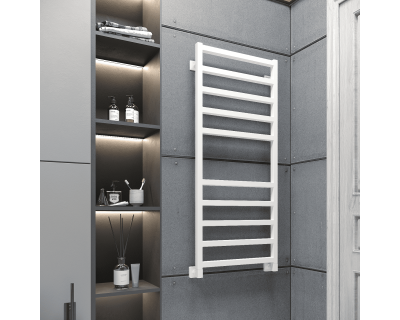 Полотенцесушитель водяной Stinox Ancona 50x120 белый матовый