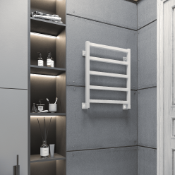 Полотенцесушитель водяной Stinox Ancona 50x60 белый глянец