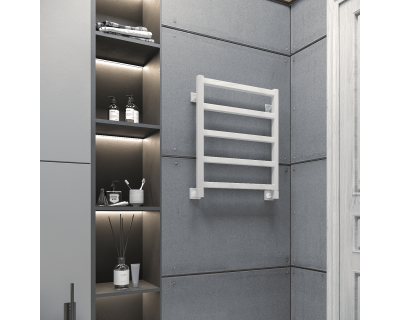 Полотенцесушитель водяной Stinox Ancona 50x60 белый глянец