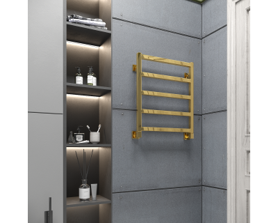 Полотенцесушитель водяной Stinox Ancona 50x60 золото глянец