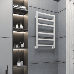 Полотенцесушитель водяной Stinox Ancona 50x80 белый глянец