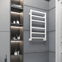 Полотенцесушитель водяной Stinox Ancona 50x80 белый матовый