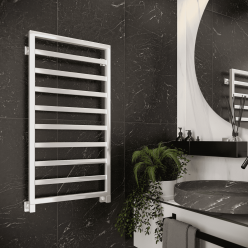 Полотенцесушитель водяной Stinox Bergamo 50x100 белый глянец