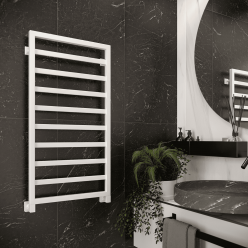 Полотенцесушитель водяной Stinox Bergamo 50x100 белый матовый