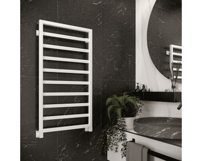 Полотенцесушитель водяной Stinox Bergamo 50x100 белый матовый