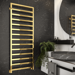 Полотенцесушитель водяной Stinox Bergamo 50x140 золото глянец