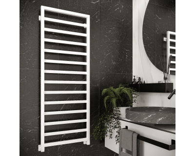 Полотенцесушитель водяной Stinox Bergamo 50x140 белый матовый