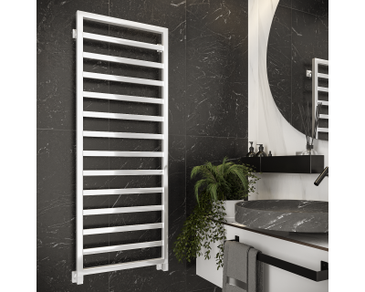 Полотенцесушитель водяной Stinox Bergamo 50x140 белый глянец