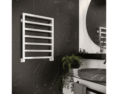 Полотенцесушитель водяной Stinox Bergamo 50x70 белый глянец