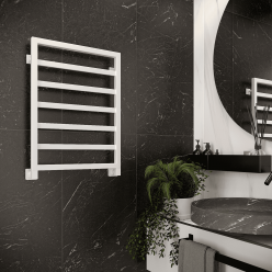 Полотенцесушитель водяной Stinox Bergamo 50x70 белый матовый