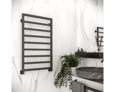 Полотенцесушитель водяной Stinox Bergamo 50x90 черный матовый