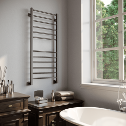 Полотенцесушитель водяной Stinox Classic 50x120 черный матовый