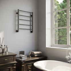 Полотенцесушитель водяной Stinox Classic 50x60 черный матовый