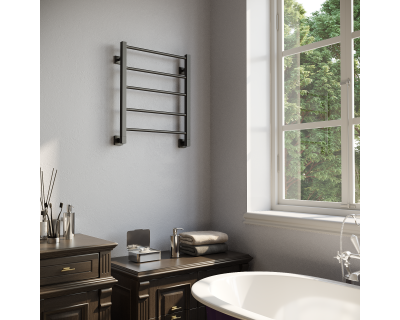 Полотенцесушитель водяной Stinox Classic 50x60 черный матовый