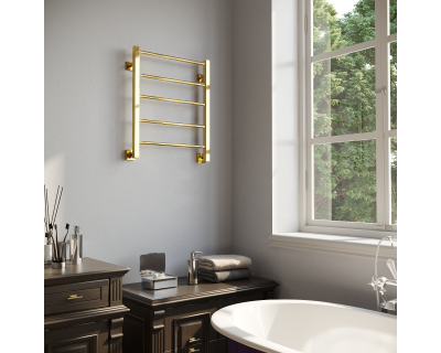 Полотенцесушитель водяной Stinox Classic 50x60 золото глянец