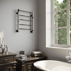 Полотенцесушитель водяной Stinox Classic 50x60 черный глянец