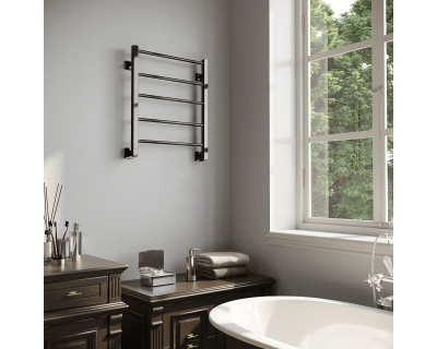 Полотенцесушитель водяной Stinox Classic 50x60 черный глянец